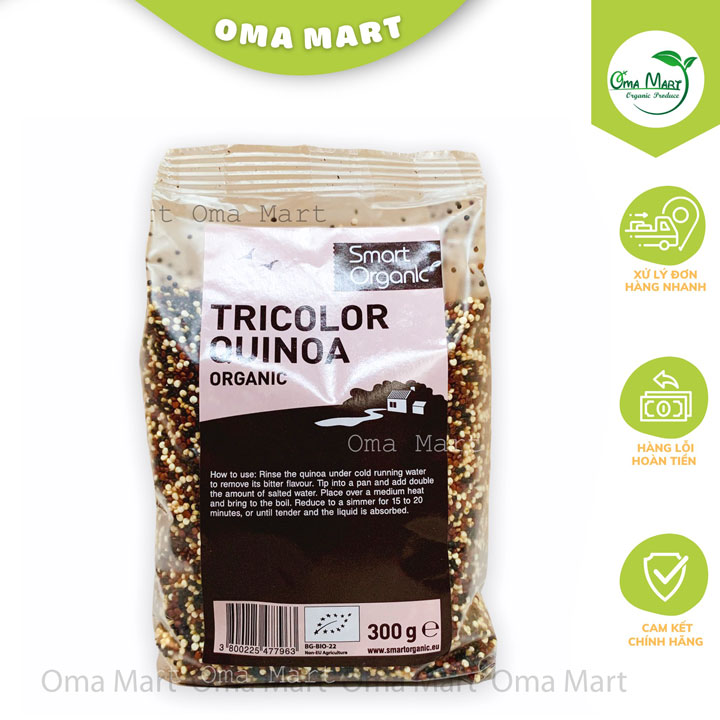 Diêm mạch 3 màu hữu cơ Smart Organic 300g