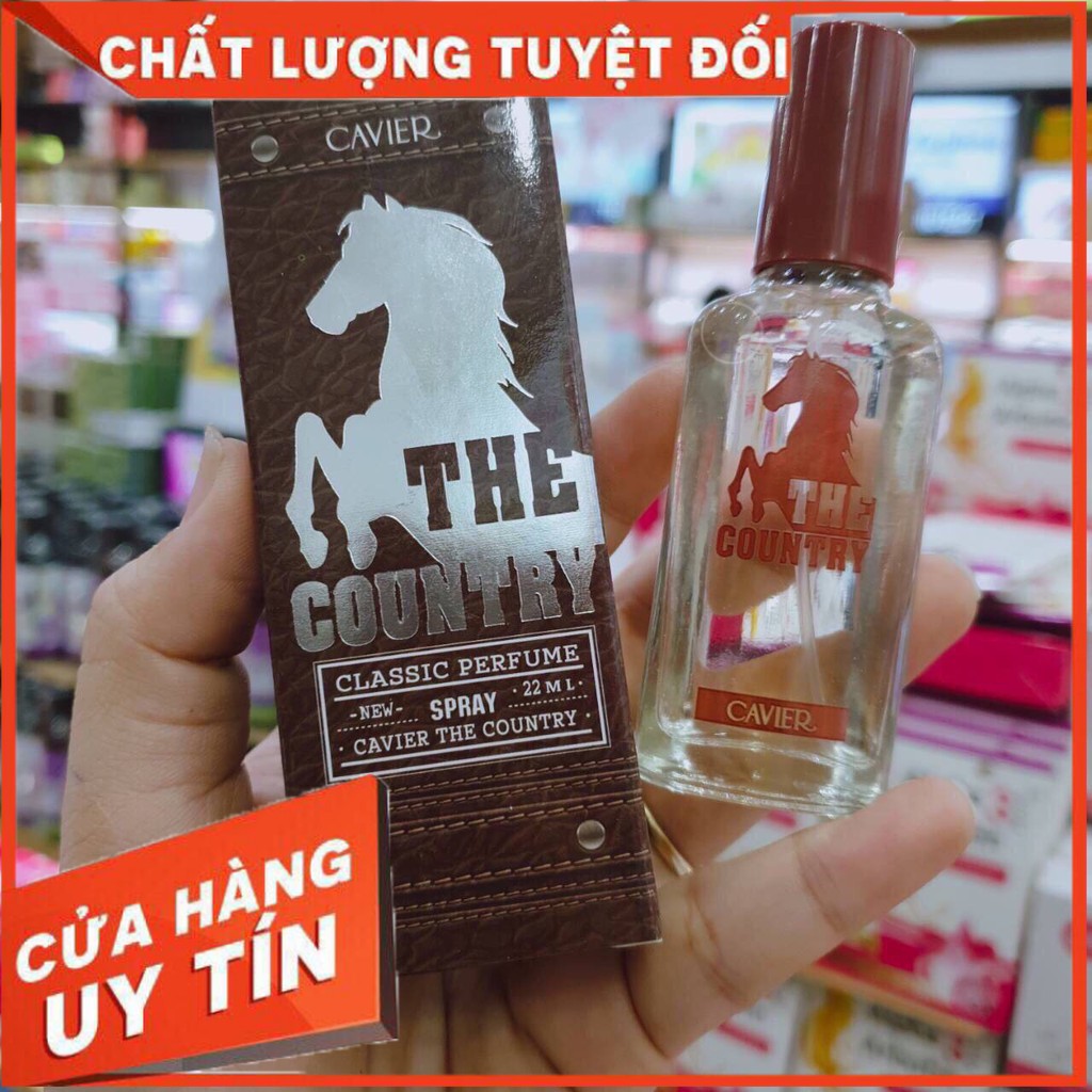 Nước Hoa Ngựa The Country Cavier 22ml Thái Lan Siêu Thơm