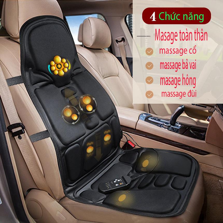 Ghe mat xa,Lót Ghế Massage Toàn Thân Chất Liệu Da PU, Xung Điện Massage Toàn Thân Dùng Cho Ghế Văn Phòng Xe Hơi Bạn Có Thể Vừa Làm Việc Vừa Thư Giãn Hiệu Quả.BH 12 tháng bởi TECH 365 (SALE-50%)MSP302