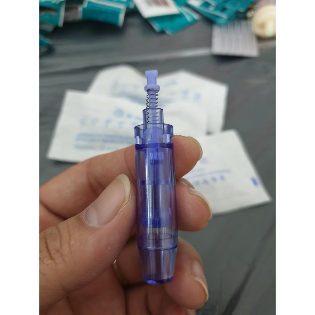 Đầu Kim Nano/12/36 - Trục Nhựa Đục, Lò Xo Dài