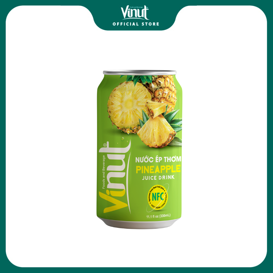 Nước ép thơm vinut 330ml