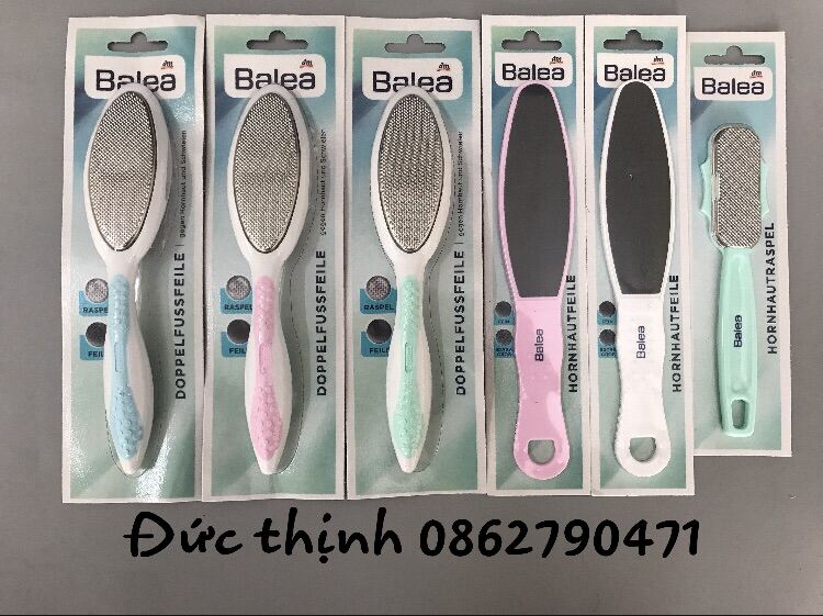 - Dụng cụ chà gót chân Balea, cây chà gót chân tẩy da chết Balea - Nội địa Đức