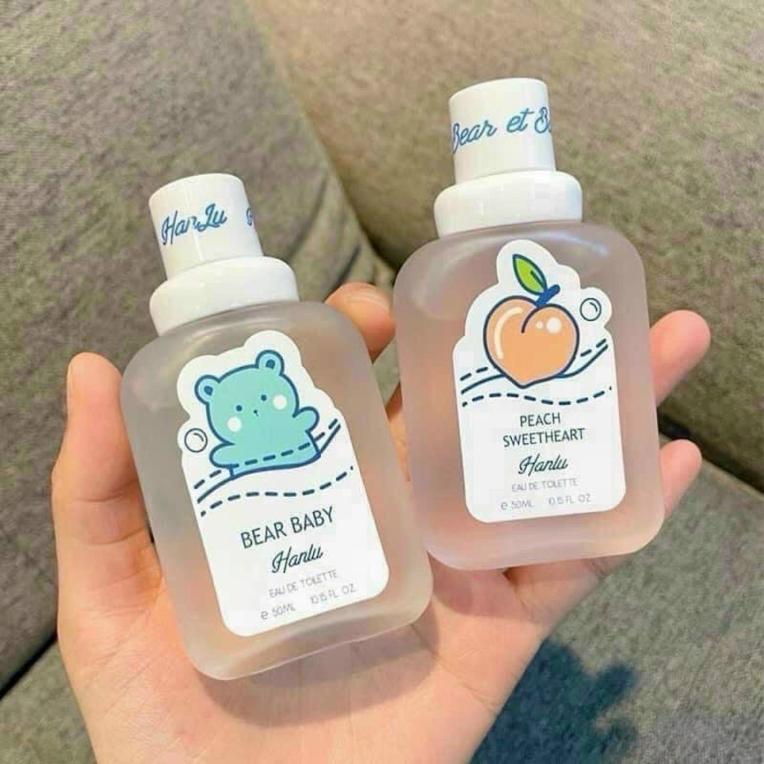 Nước hoa xịt thơm bear baby trẻ em 50ml