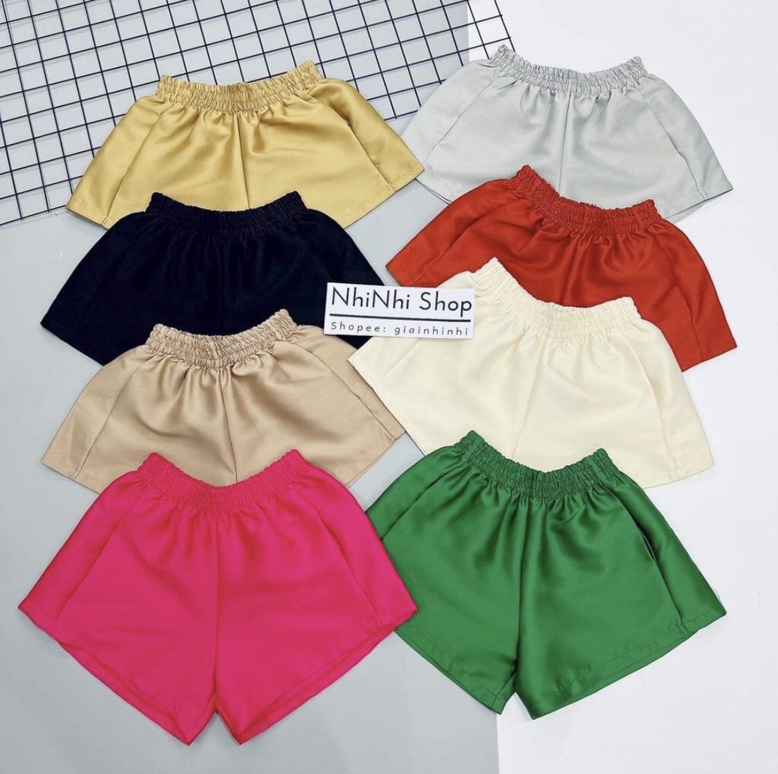 Quần short phồng Tacta cạp chun siêu Hot HT2023