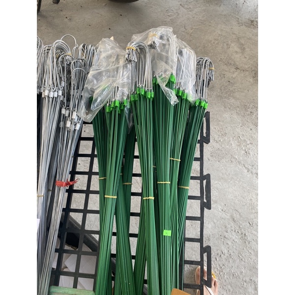 Móc treo lan bọc nhựa xanh 80cm, 90cm