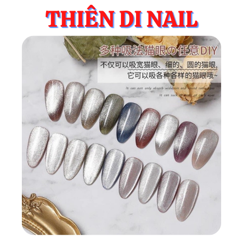 Sơn gel mắt mèo kim cương