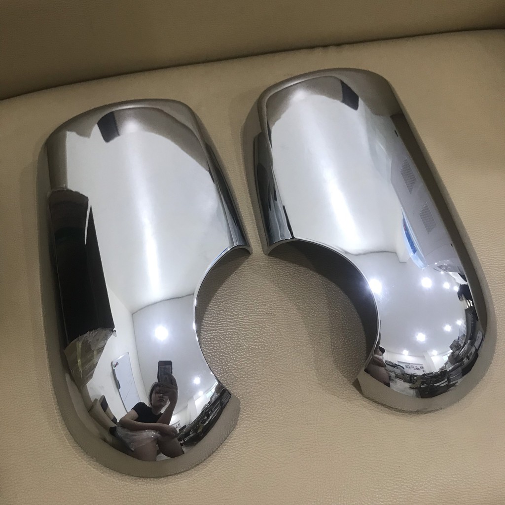 Bộ ốp gương mạ crom ko tai xe ford transit form 2009-2023