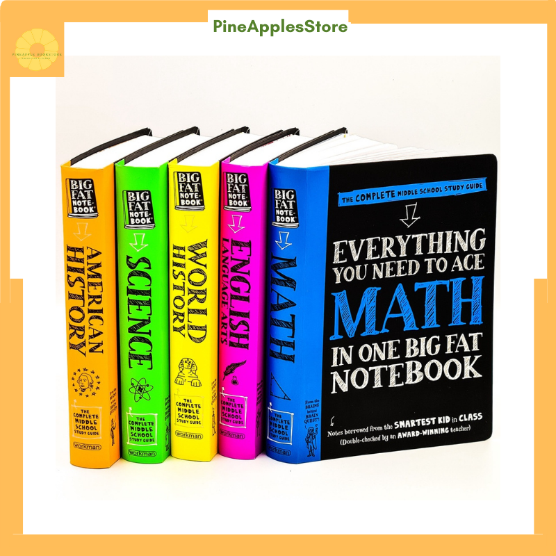Sách Big Fat Notebook - Everything You Need To Ace Science, English, Math, American History, World History