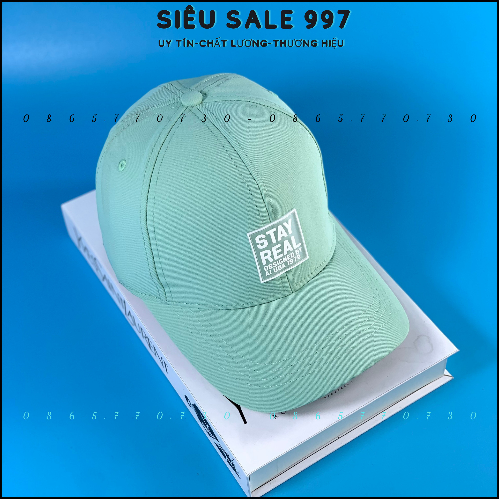 Nón kết logo stay read vải đẹp mẫu mới thời trang nam nữ cá tính