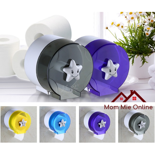 Hộp đựng giấy vệ sinh tròn sao biển - M115