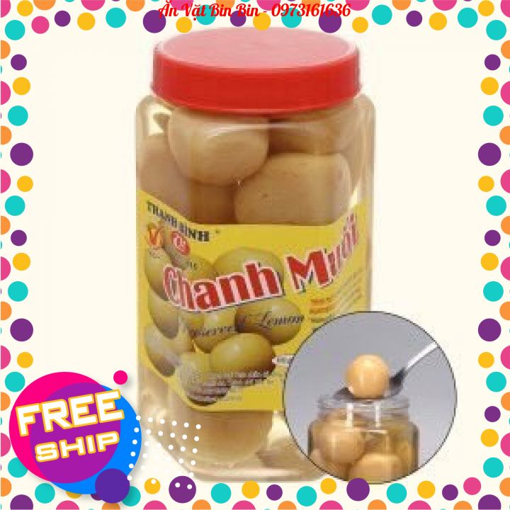 Chanh muối Thanh Bình hủ 900g