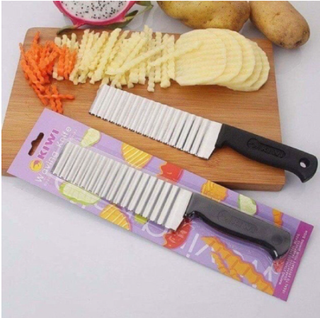 Dao cắt lát sóng tạo hình rau củ quả