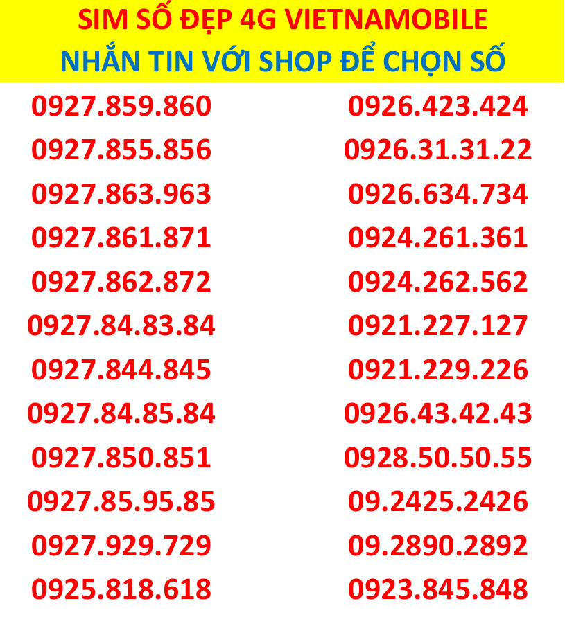 FREESHIP - CHƯA KÍCH HOẠT. Sim Taxi Số Lặp  - Sim Số Đẹp Vietnamobile  - Sim 4G Tốc Độ Cao - Nghe Gọi Nội Mạng Miễn Phí -  300gb-180gb-120gb/tháng