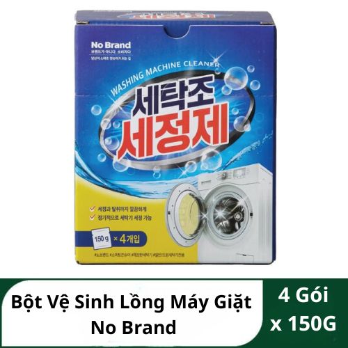 Washing Machine Tub Cleaning Powder Box 600Gr (4 Packages X 150Gr) E