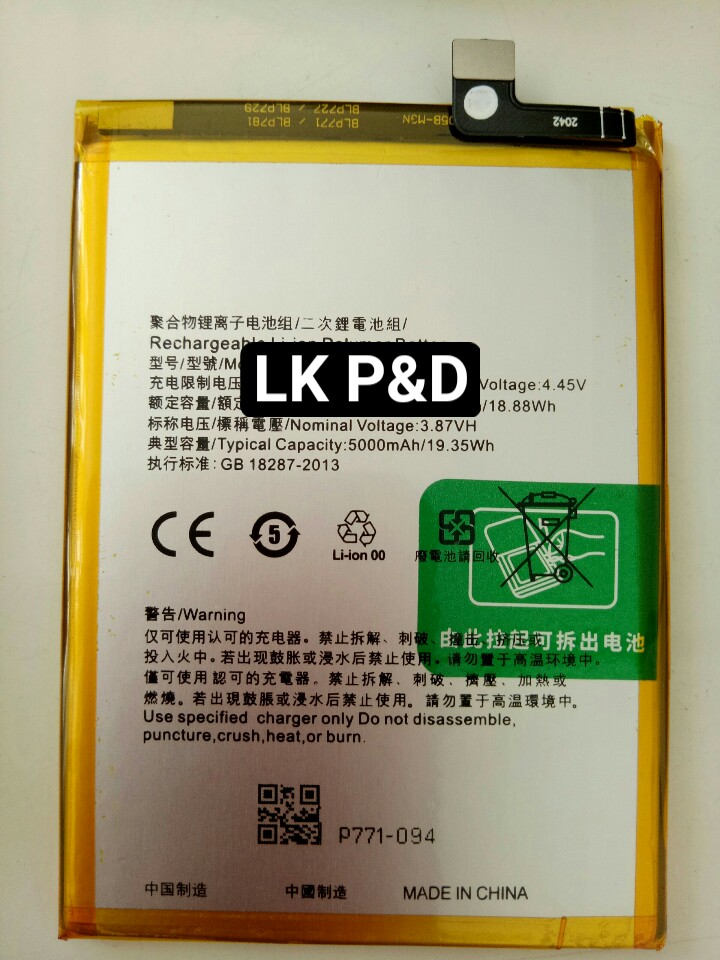 Pin opp blp771 / realme 6i