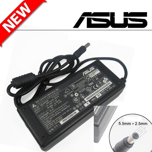 Sạc Laptop Asus 19V-3.42A- 65W 5.5mm*2.5mm - Kèm dây nguồn - Hàng Cao Cấp