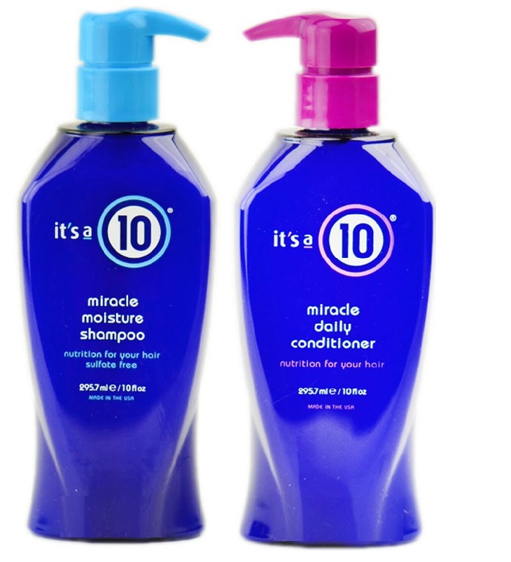 Dầu Gội Xả Hấp Dầu It's A 10 Miracle Moisture Daily Tái Tạo Và Chăm Sóc Tóc Mềm Mượt 295ml/1000ml