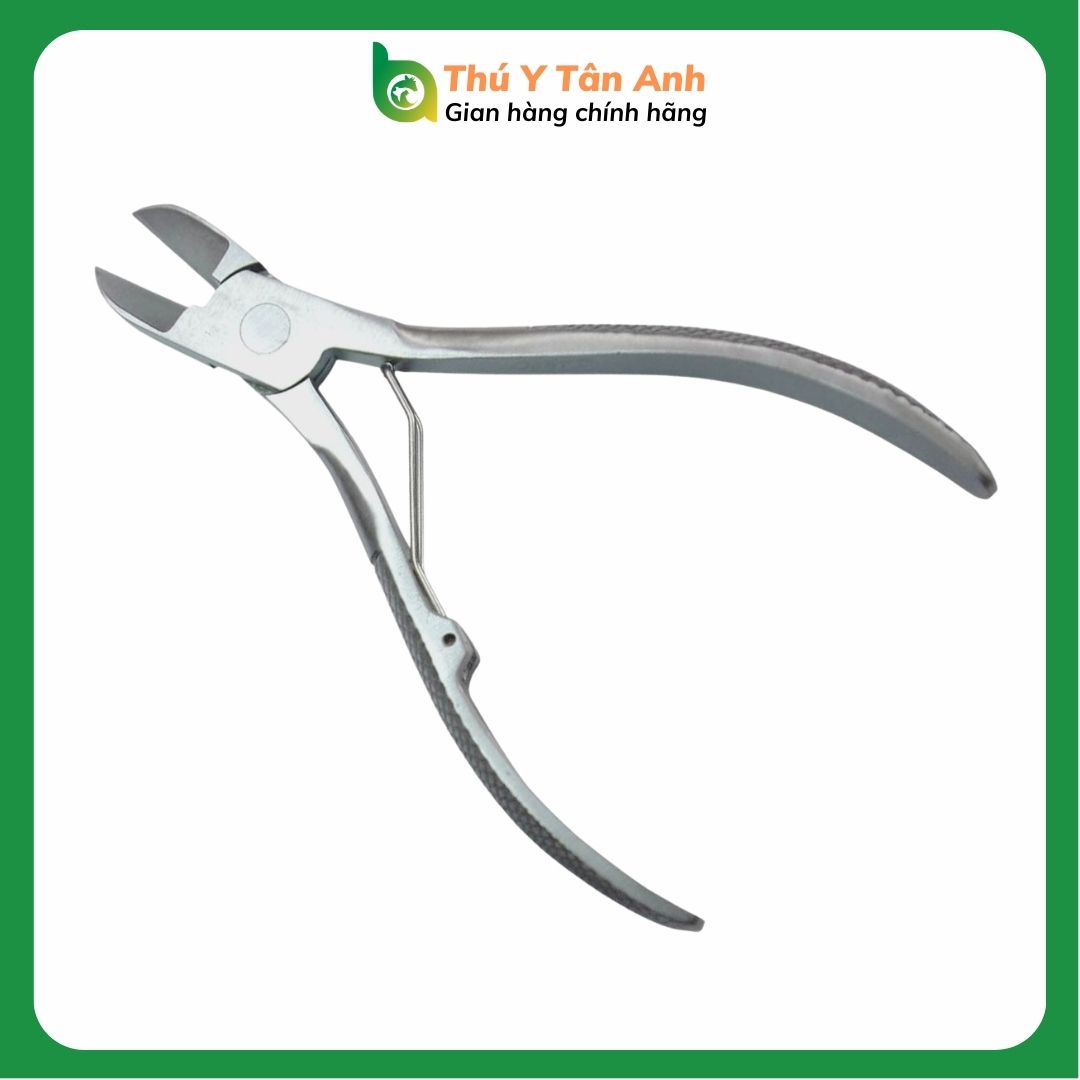 Kìm bấm nanh heo, bấm răng lợn con sơ sinh inox cao cấp - thú y tần anh