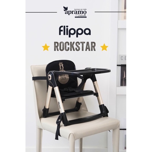 Ghế ăn dặm gấp gọn Flippa Apramo 2022 full box