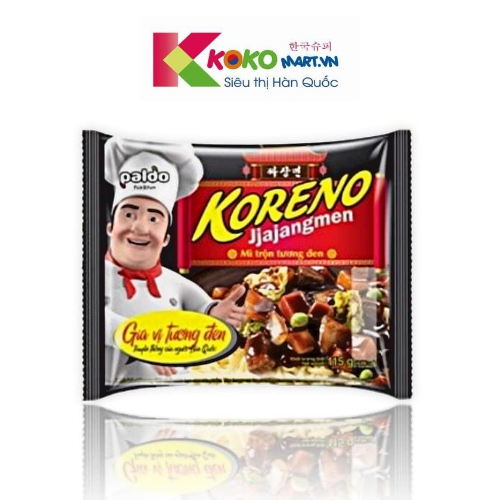 Mì trộn tương đen koreno hàn quốc 115g
