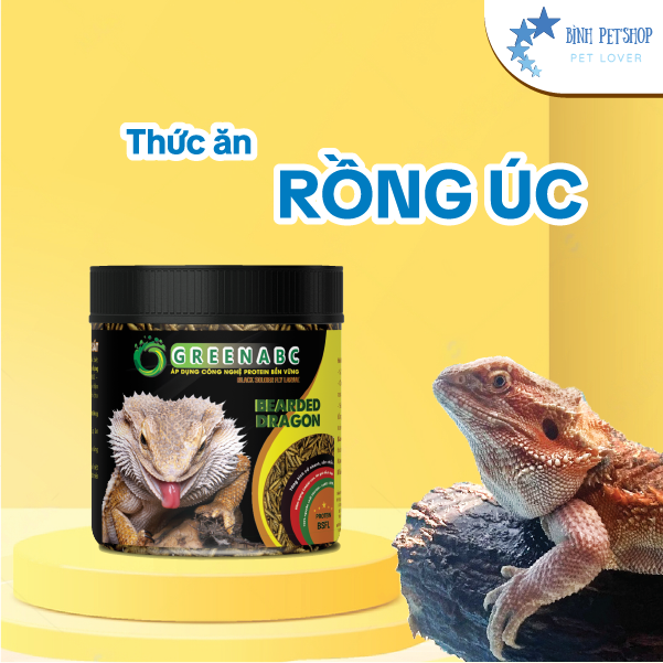 Thức ăn cho rồng úc, rồng râu