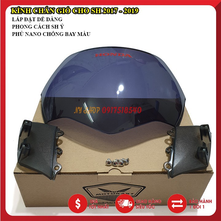 Kính chắn gió sh 2017-2019 motor art