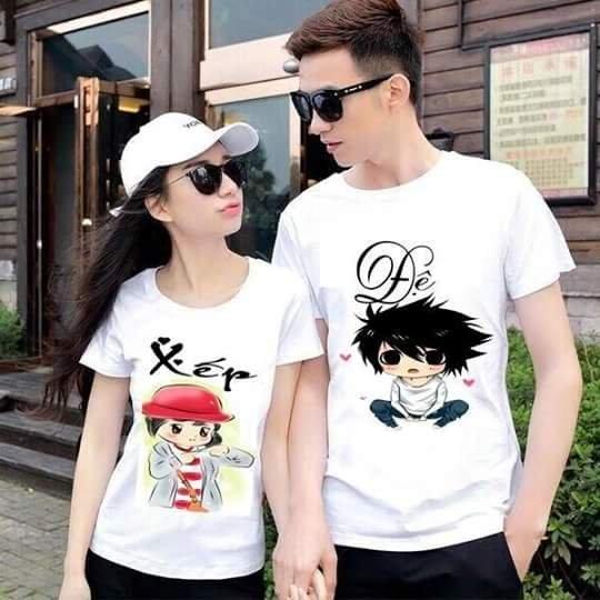 Áo đôi xếp đệ