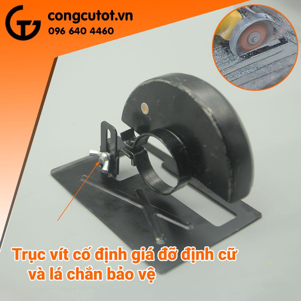Bộ giá đỡ và lá chắn bảo vệ máy cắt cầm tay