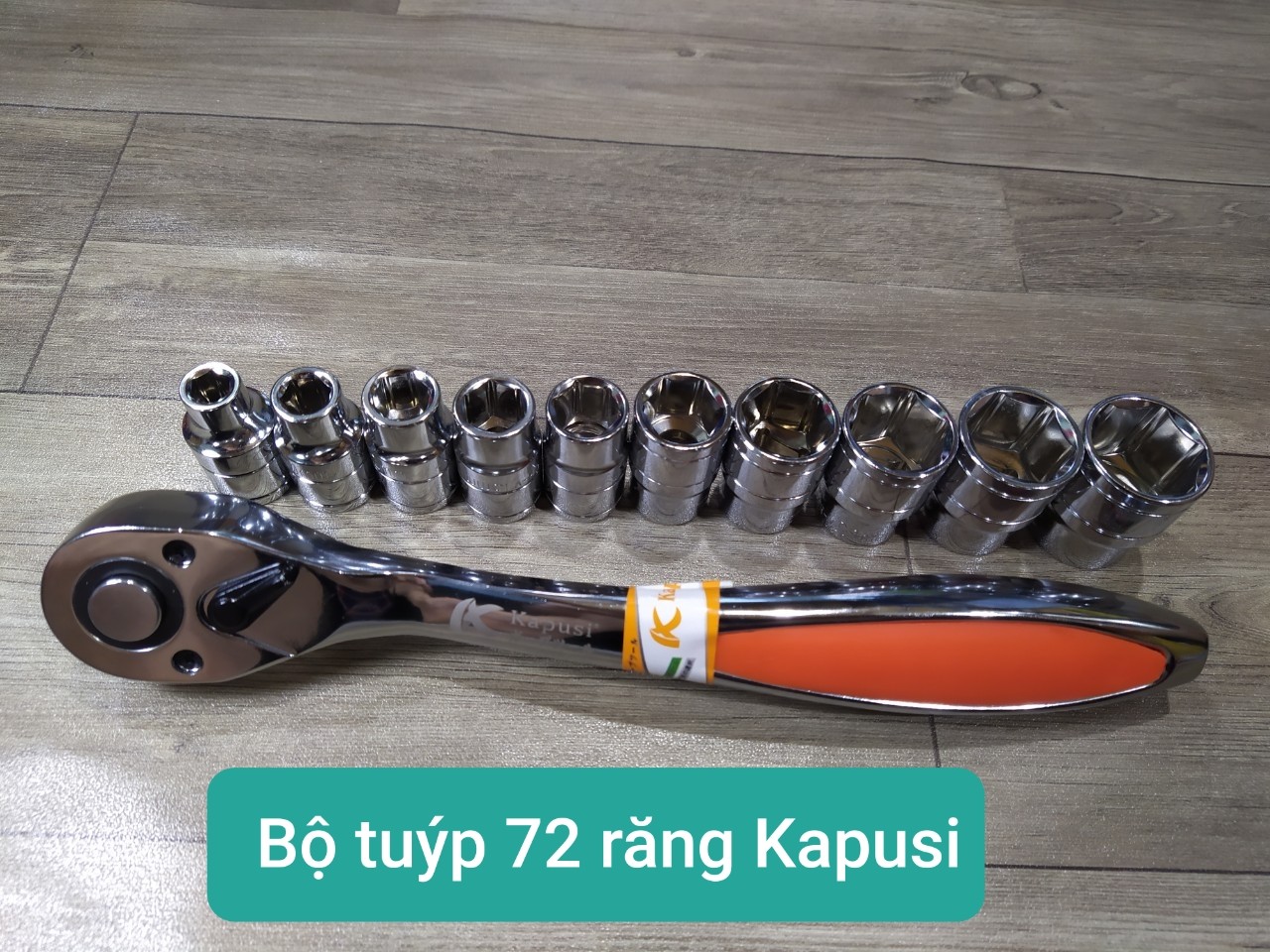Bộ tuýp tự động 1/2 loại 24 răng hoặc 72 răng tặng kèm đầu Nối