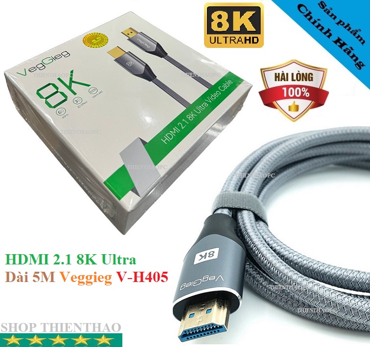 Dây Cáp HDMI 2.1 8K Ultra Cao Cấp 5 M Baseus High Definition Series (HDMI to HDMI Cable, 8K Video Adapter Cable)