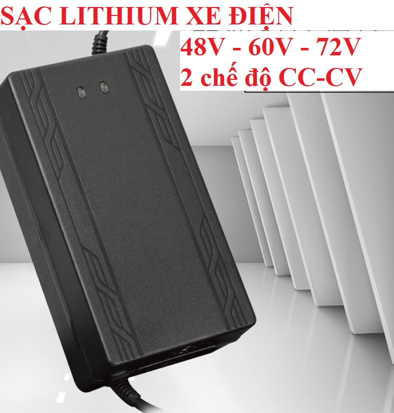 Sạc nhanh lithium cho xe điện hệ 72v