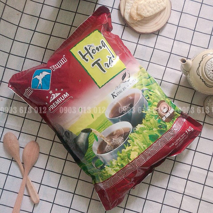 Hồng trà king xuân thịnh đặc biệt gói đỏ túi 1kg