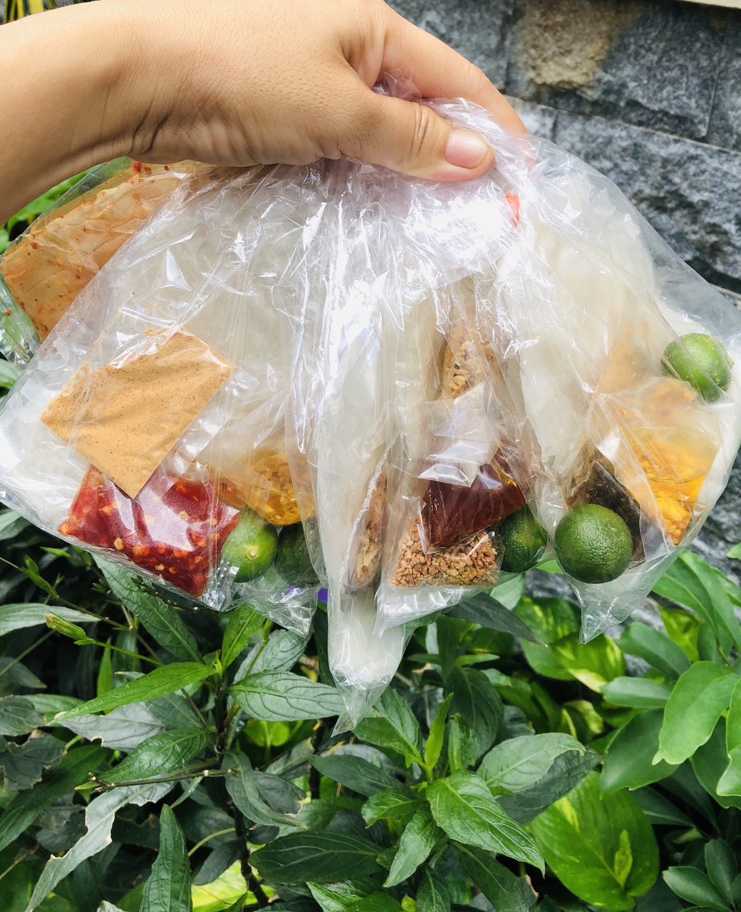 Combo 5 bịch bánh tráng phơi sương
