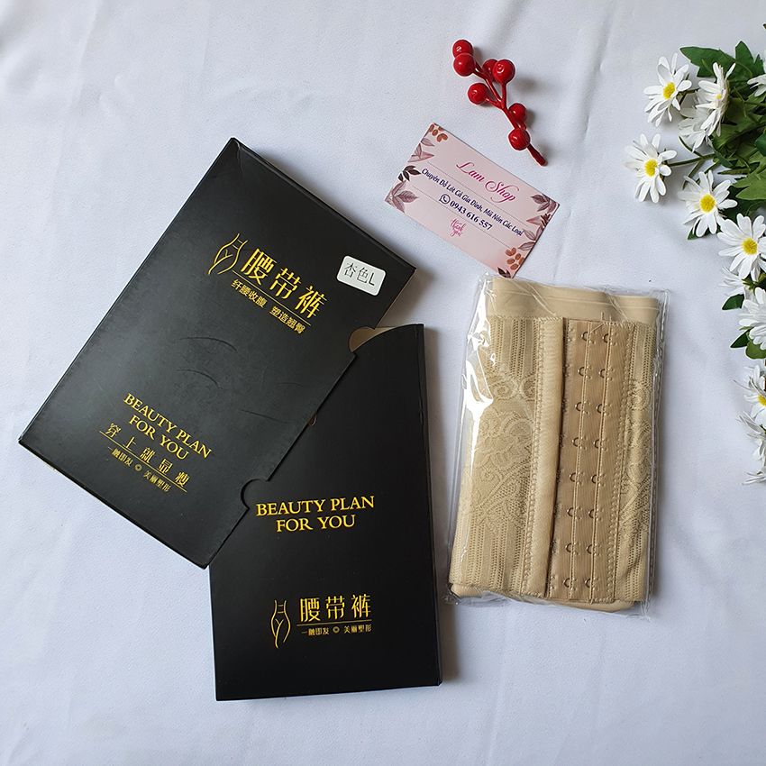 Quần nịt bụng chất su lạnh nguyên khối - quần gen bụng - định hình lại vùng bụng dưới
