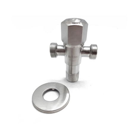 Van khóa nước chia giảm áp inox304 chữ f và chữ t cao cấp - van khoá chữ t, chữ f