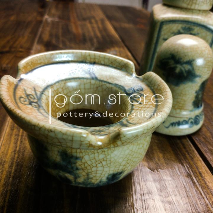 Phụ kiện ấm trà theo dòng ấm men rạn giả cổ không bọc đồng