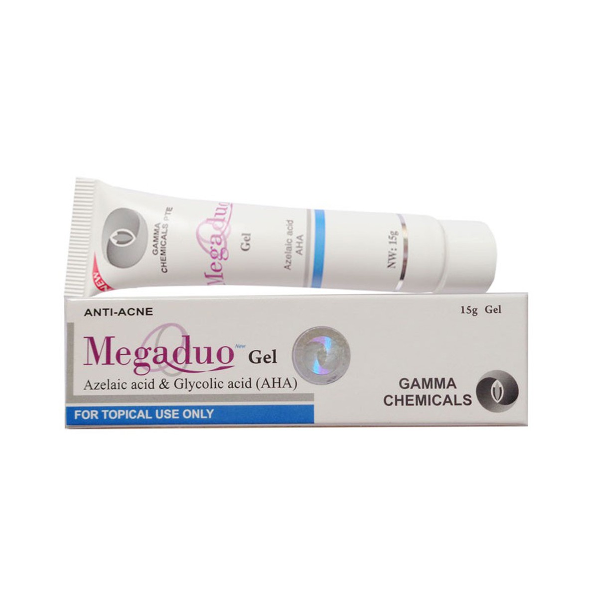 GEL BÔI DA MEGADUO - Ngăn ngừa và hỗ trợ điều trị mụn trứng cá, hạn chế vết thâm, sẹo để lại trên da - Tuýp 15g