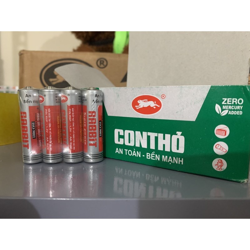 1 vỉ pin con thỏ