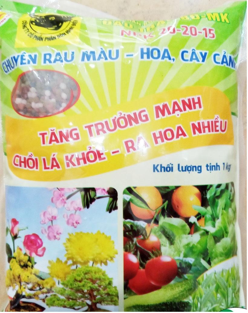 phân bón NPK 20-20-15 Bình Điền gói 1kg
