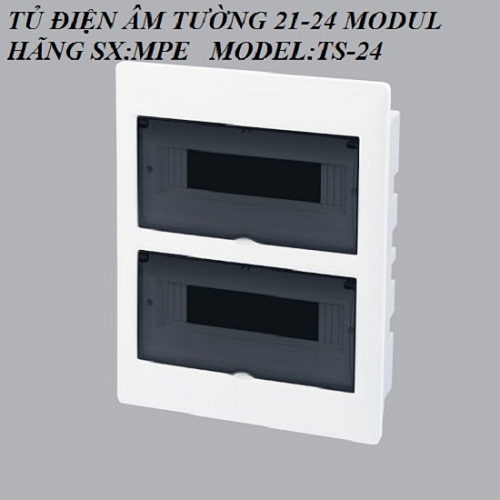[HCM]TỦ ĐIỆN ÂM TƯỜNG 24 MPE CHỨA 24 MODUL MCB TS-24