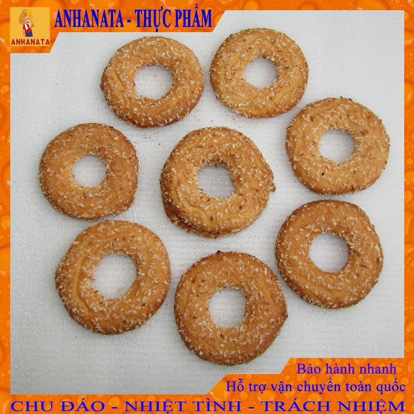 Bánh Trứng Dừa, Đặc Sản Miền Tây, túi 100gr