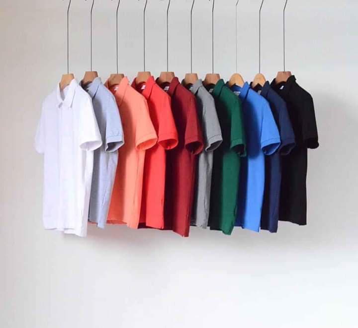 [Freeship]Short Sleeve Polo Shirt Men's Office Wear Casual Golf Polo Polo-001 - 3