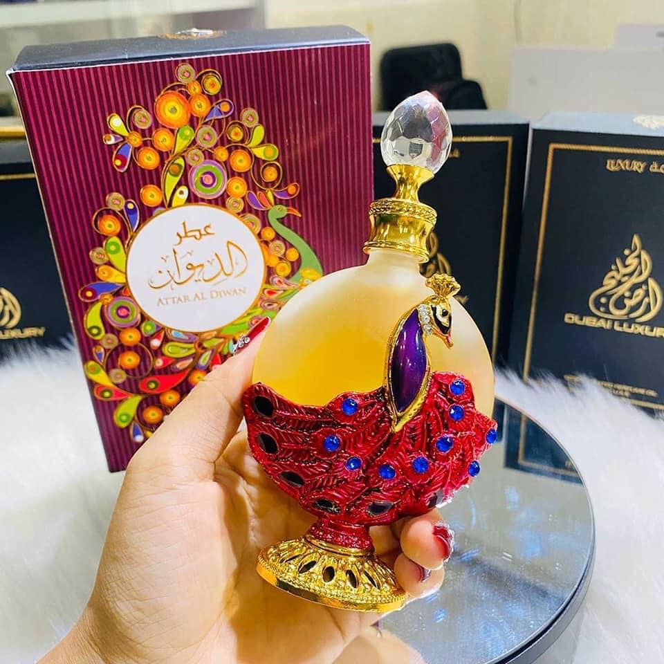 Tinh dầu nội địa dubai công đỏ ngọt ngào, sexy attar al diwan 29ml