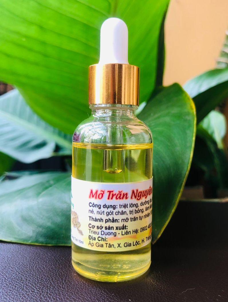 Mỡ trăn nguyên chất Triêu Dương - 30ml