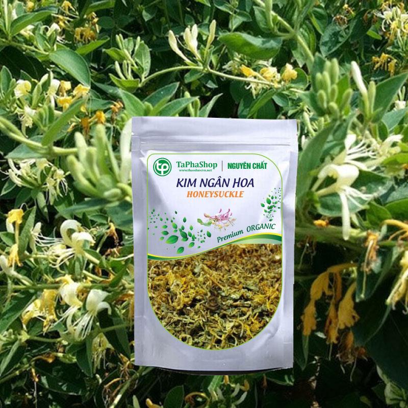 Kim ngân hoa sấy khô 100g - thảo dược tấn phát