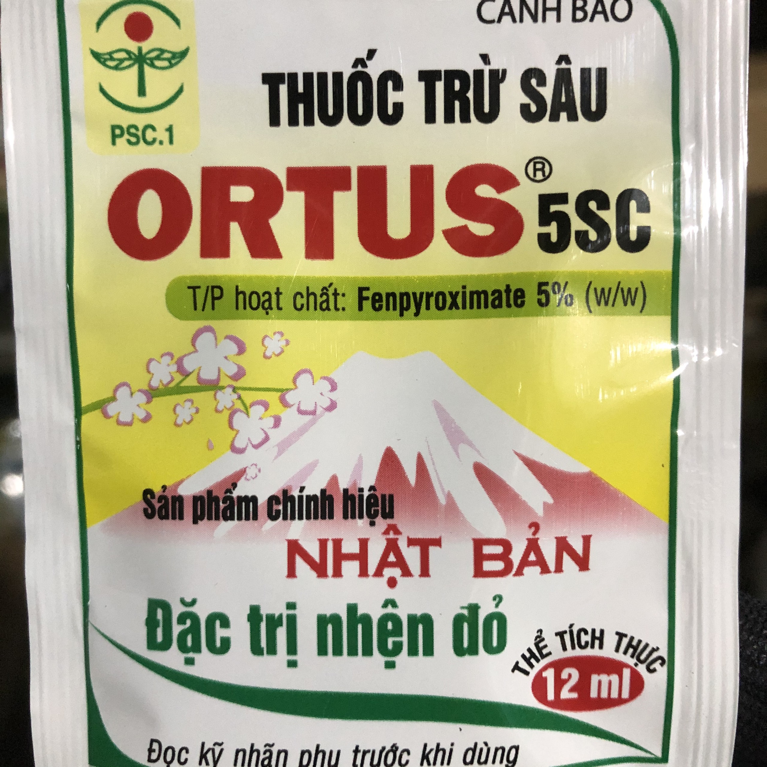 Đặc hiệu diệt nhện đỏ hoa hồng Ortus 12ml; Trừ nhện đỏ hoa hồng ortus, diệt côn trùng nhện trên cây trồng