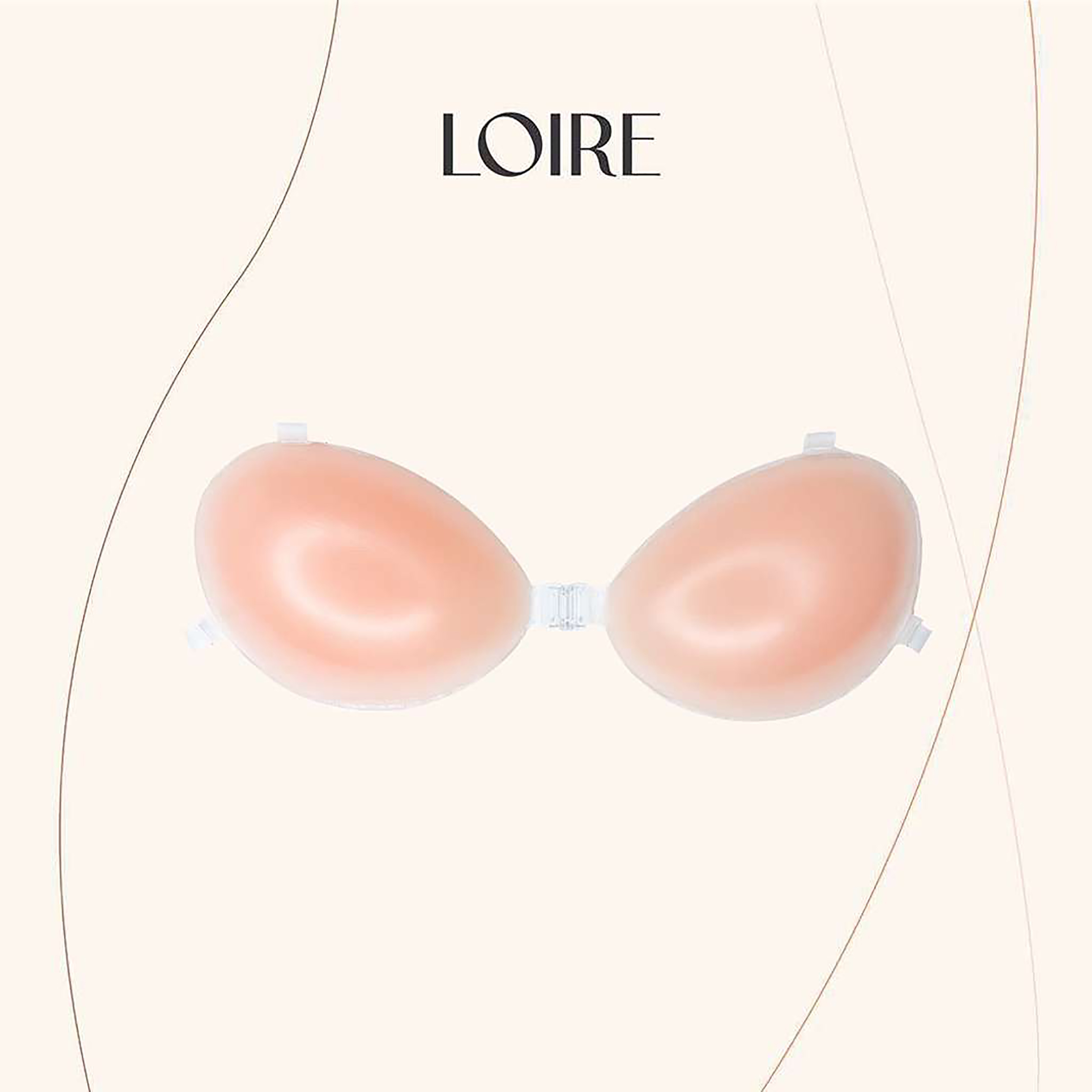 Miếng dán ngực Silicon có dây trong Loirechic MD13