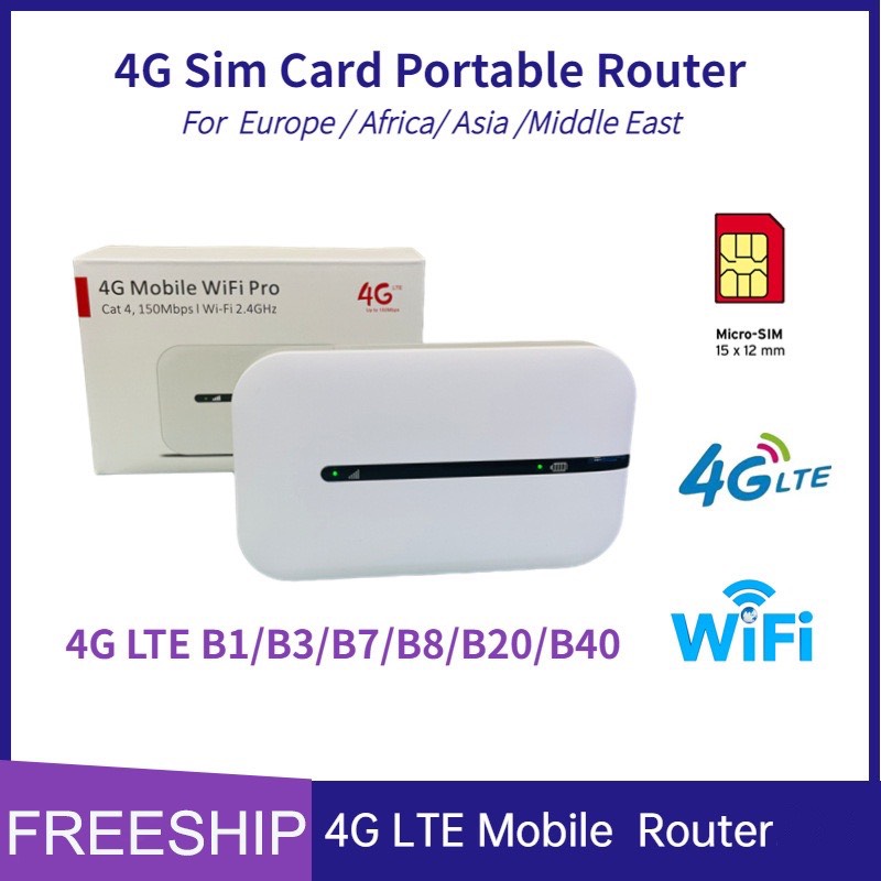 Cục phát wifi từ sim 3g/4g di động - bộ phát wifi router 4g wifi lte cat4 - phát sóng ổn định, mạng khỏe hàng chất lượng chính hãng bh 12 tháng