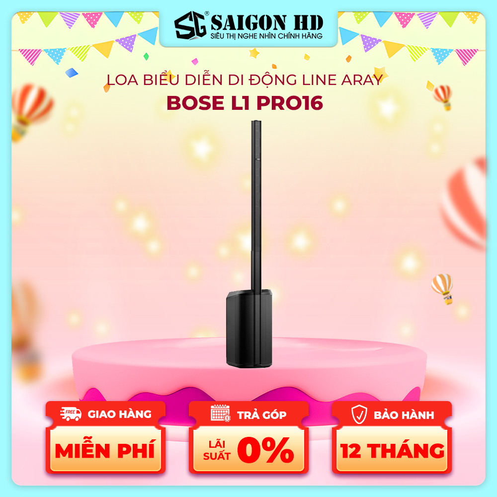 Loa biểu diễn di động line array BOSE L1 Pro16 - Hàng chính hãng