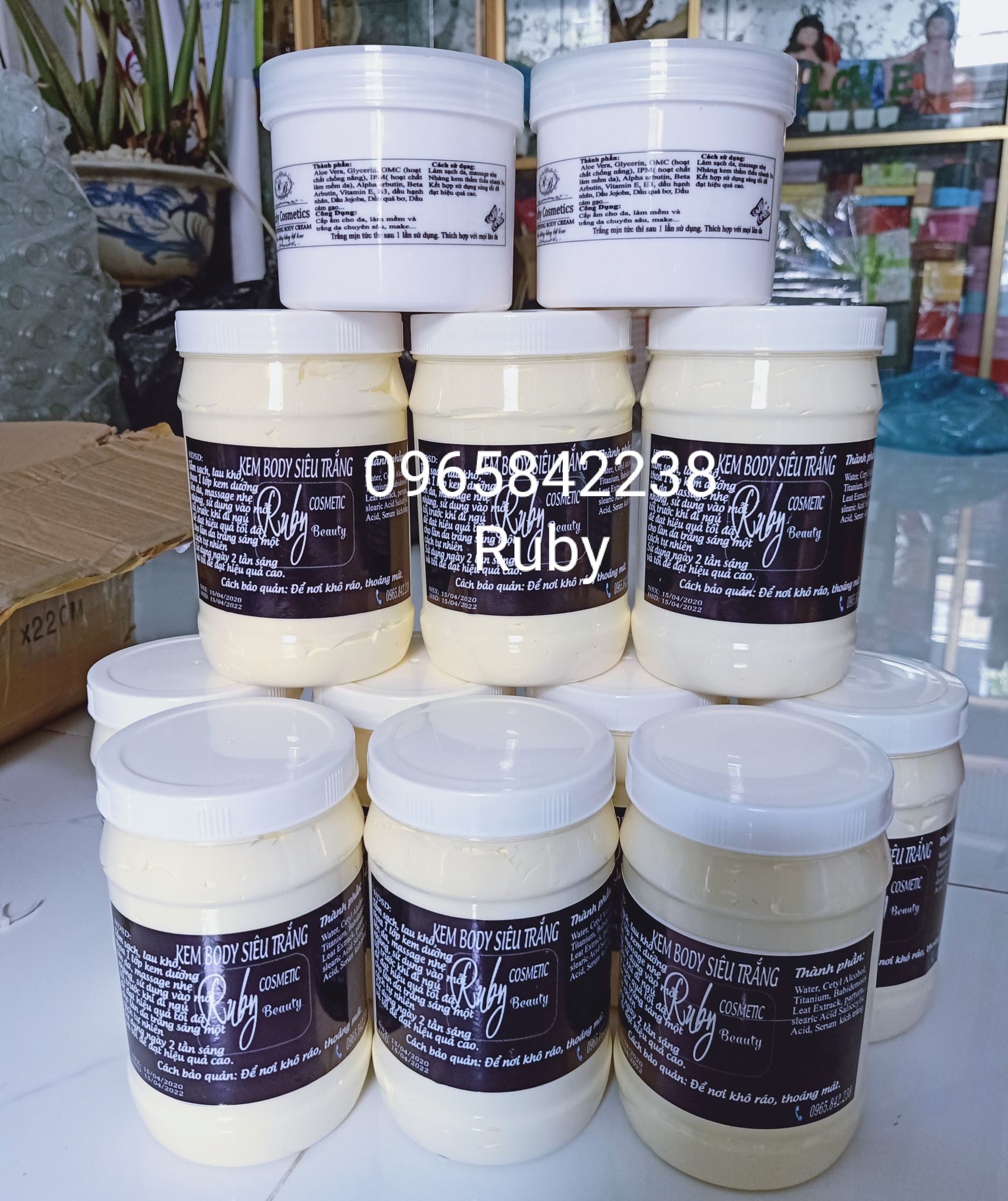 Hủ 700gr kem KÍCH TRẮNG COLLAGEN CHO DA NGÂM (7 ngày)
